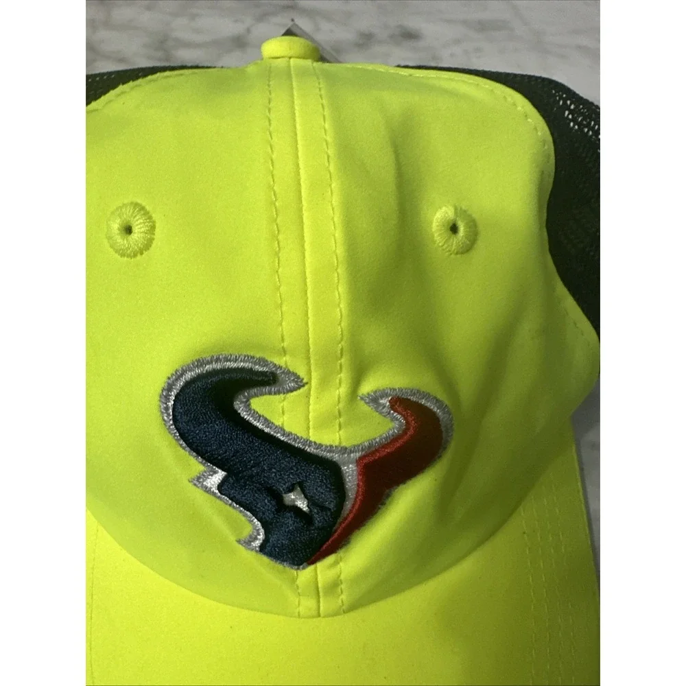 Buffalo Outdoors High Viz Houston Texans Work Hat, Brand New Never‎ Been Worn
